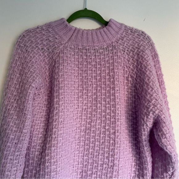 FRNCH Paris Norhen Super Soft Lavender Purple Sweater - Size Medium - Picture 8 of 14
